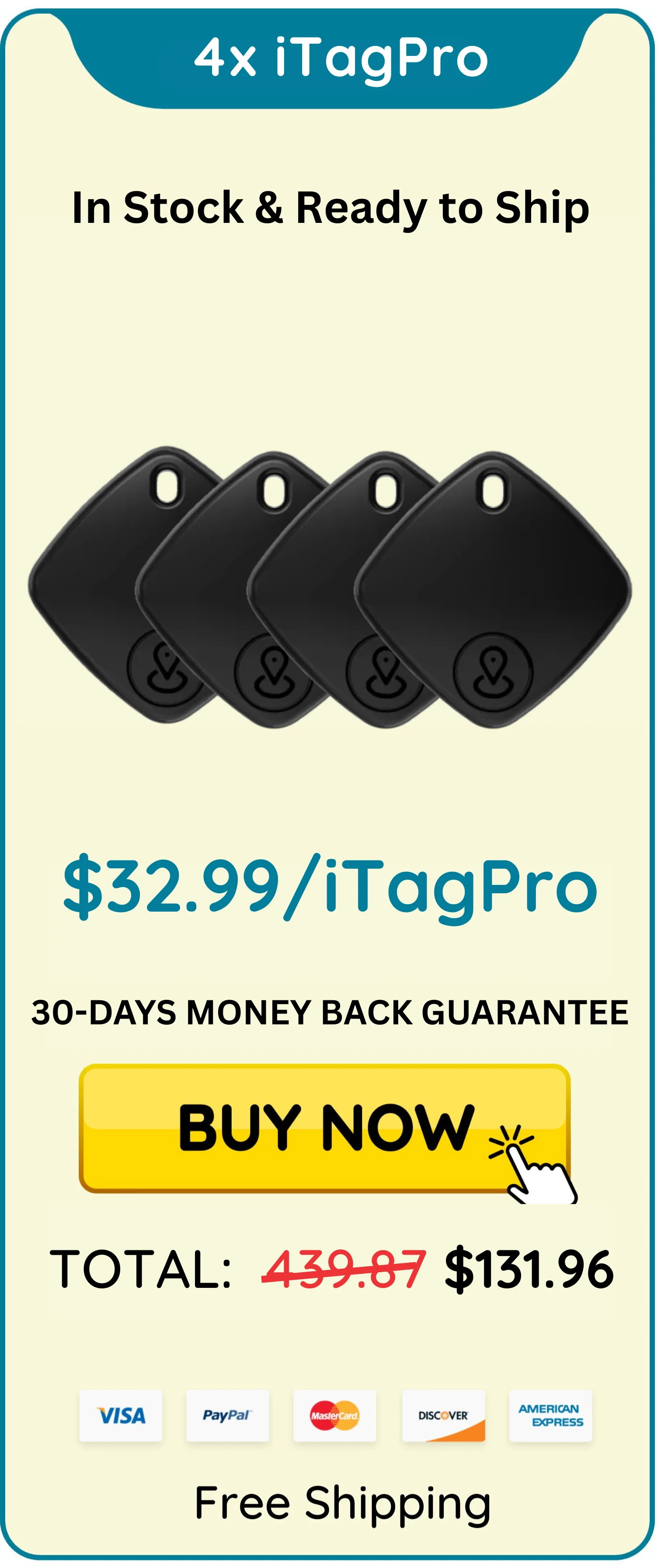 iTagPro offer price 